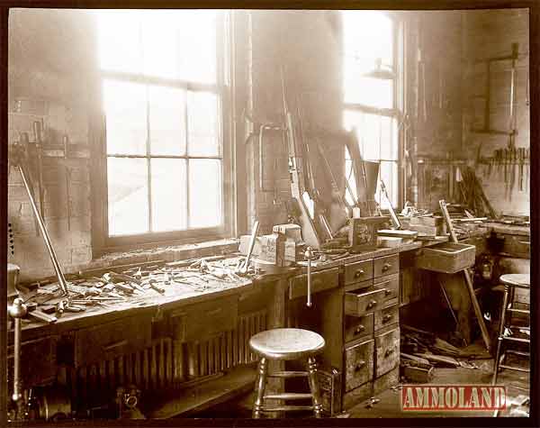 John-M-Browning-original-workbench-in-Og