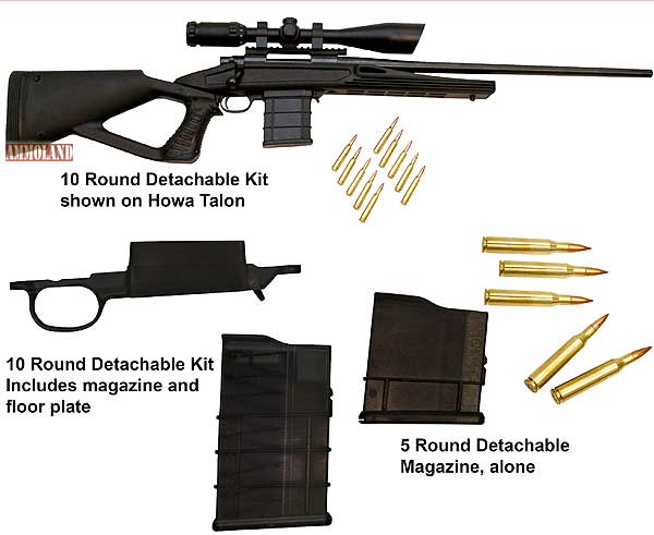 Howa M-1500 Rifle Detachable Magazines Howa M-1500 Rifle Detachable Magazines