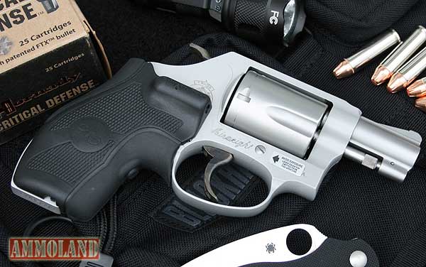 S&W 637 Revolver w/ Crimson Trace LaserGrip