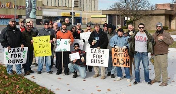 Detroit Area Activists Turn Firearm Buy-Back Into Gun Show