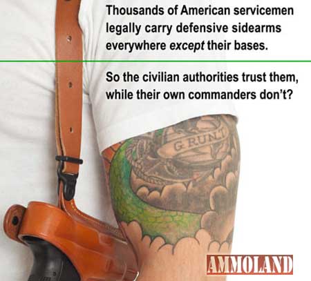 Why No Armed Soldiers: Image Oleg Volk Why No Armed Soldiers: Image Oleg Volk
