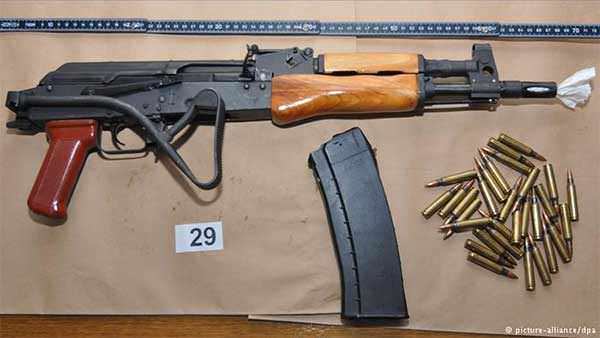 A similar AK was recovered in Germany in 2012.