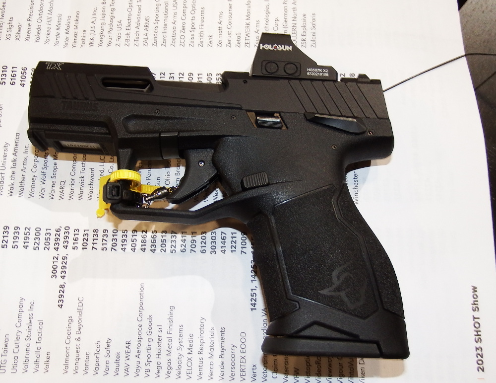 Taurus Shows Compact Optic Ready Tx At Shot Show Ammoland