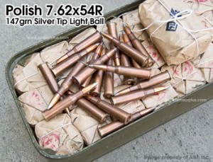 Surplus Polish 7.62x54R Ammunition