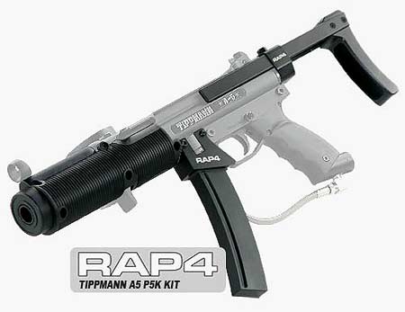 A Suppressed P5K Paintball Gun Kit