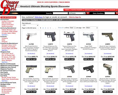 Cheaper Than Dirt! to Resume Firearm Sales