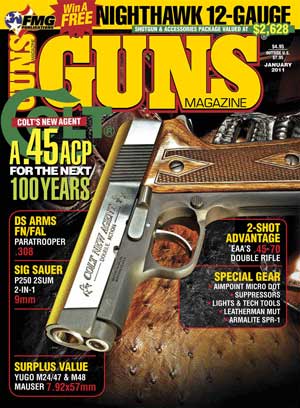 GUNS Magazine Jan Cover