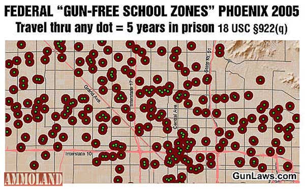 Federal Gun Free School Zones Phoenix 2005