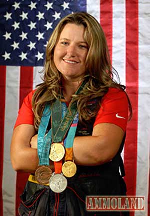 Kim Rhode is a four-time Olympic medalist