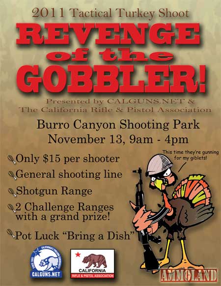 CRPA & CalGuns Tactical Turkey Shoot