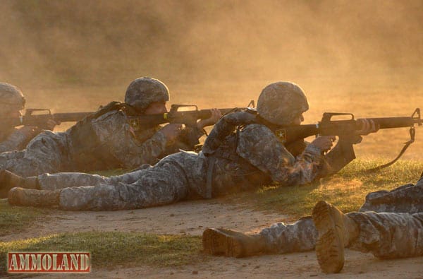 Amongst the fog, smoke and sunrise, Soldiers compete