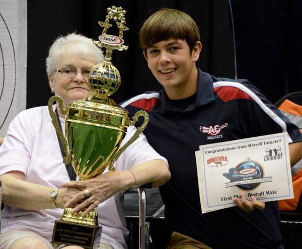 Cameron Peyton with Grandmother