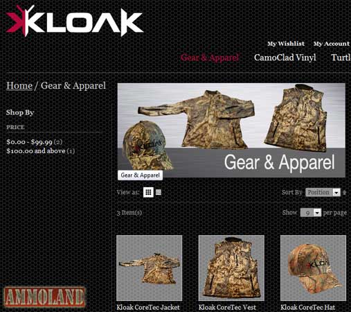 Genesis Pattern Technologies Launches New Website & Social Media for KLOAK Konsealment