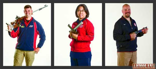 Olympians Michael McPhail, Sandra Uptagrafft and Jason Turner set to lead Team USA into the ISSF World Cup USA.