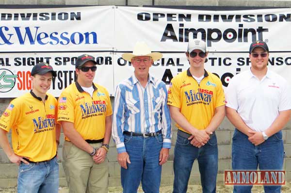 University of Vermont Shooting Sports Club with MidwayUSA's Larry Potterfield