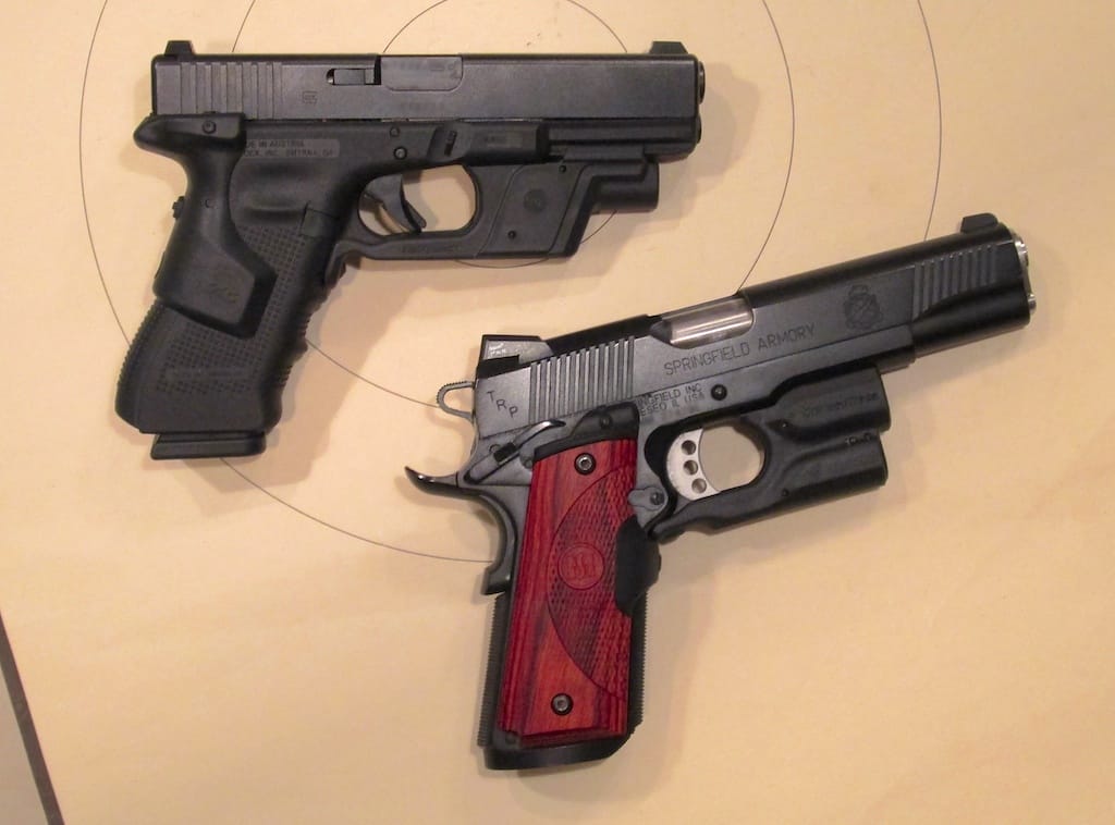 Crimson Trace Midnight 3 Gun Glock and Springfield Armory TRP 1911