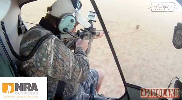 NRA Outdoors Adds Texas Helicopter Hog Hunts