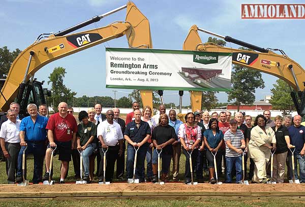 Groundbreaking Ceremony Held for Remington Ammunition Facility Expansion