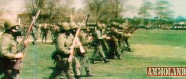 Ohio Army National Guard arrived at Kent State University