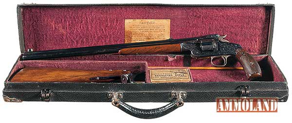 Gustave Young Factory Engraved Smith & Wesson Model 320 Buntline Special Revolving Rifle