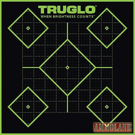 TRUGLO Tru·See Reactive Targets With New 5-Diamond Design