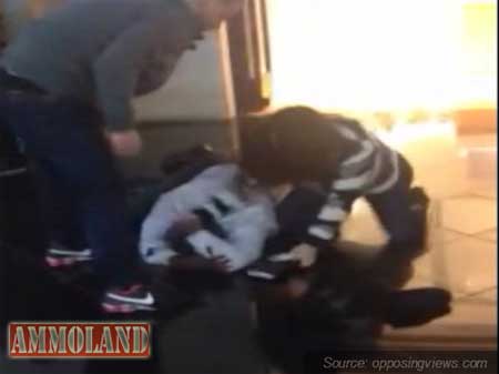 Caught on Tape: Knockout Game Backfires in Las Vegas Mall