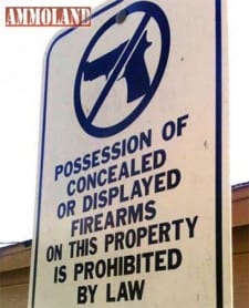 No Weapons Permitted