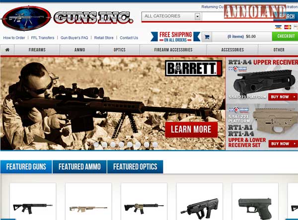 GunsInc.com Launches the Best Way to Shop Online for Guns