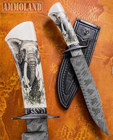 Custom Ivory Handled Bowie Knife to be Auctioned to Fight Domestic Ivory Ban