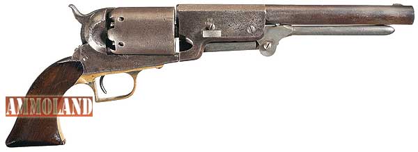 LOT1164- Historical and Rare Walker's C Company Marked U.S. Contract Colt Walker Model 1847 Revolver