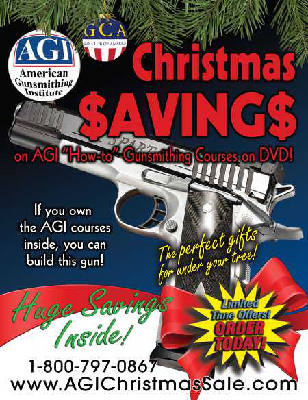 American Gunsmithing Christmas Sale Poster