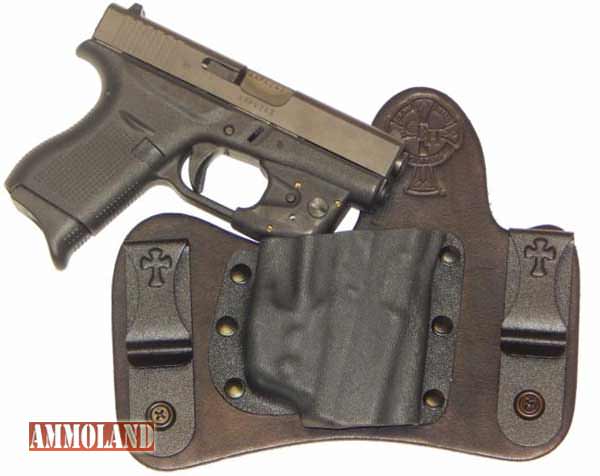 CrossBreed MiniTuck shown with the Glock 42 with a LaserLyte Laser