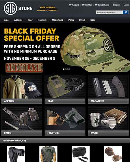 SIG SAUER Launches Redesigned Website