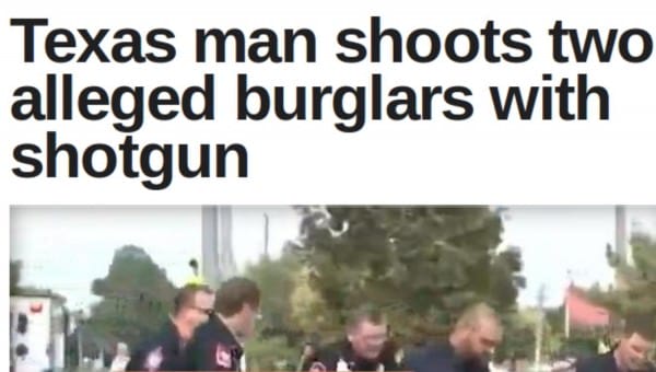 More Burglars Shot, Fewer Burglaries. Who Knew? 