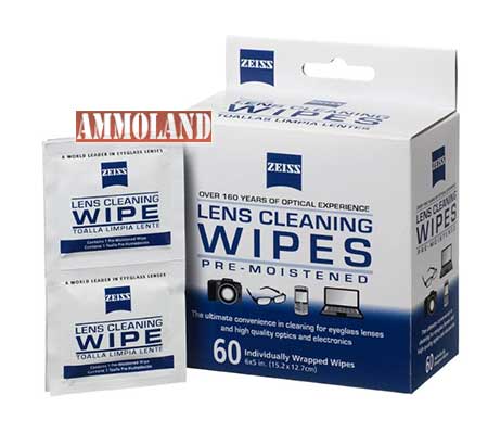 Zeiss Lens Cleaning Wipes 60ct Box