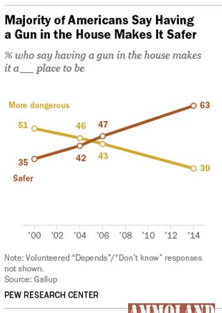 Gun in House Makes us Safer Poll