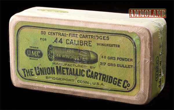 Union Metallic Cartridge Company .44 WCF cartridge