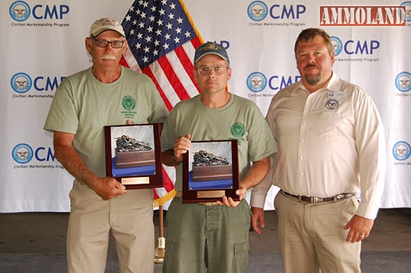 Team “Double D,” consisting of Douglas Armstrong, 55, of Lexington, NC, and Glendale “Don” Rutherford, 63, of Tallapoosa, GA, was the overall team in the Vintage Sniper Match.