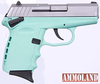 SCCY Blue (turquoise) pistol (CPX-1 TTSB)