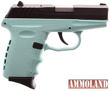 SCCY Blue (turquoise) pistol (CPX-2 CBSB)