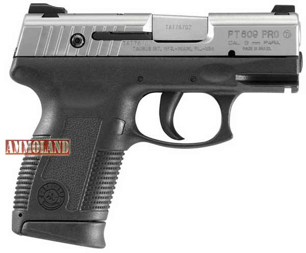 Taurus PT 609 9Mm In Shadow Gray With Titanium Slide