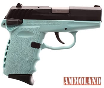 SCCY Blue (turquoise) pistol (CPX-1 CBSB)