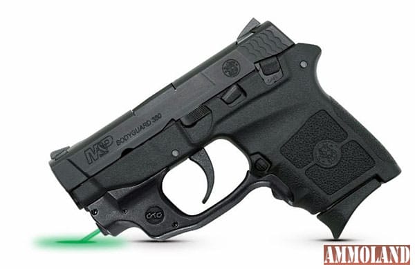 Smith & Wesson M&P BODYGUARD .380 Pistol Now Available with Green Crimson Trace Laserguard