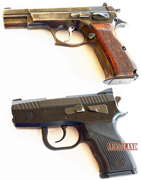 Sphinx SDP Subcompact vs Tanfoglio 9mm (top)