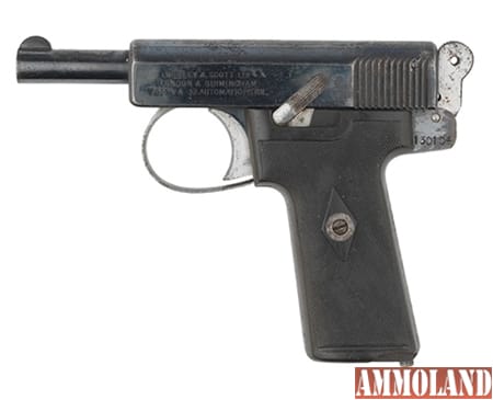 Sir Winston Churchill’s 7.65 mm Webley & Scott pistol