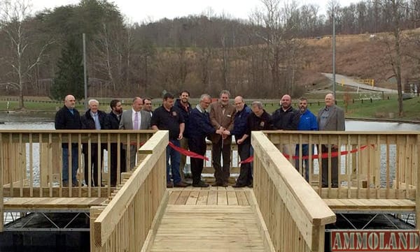 Union Sportsmen’s Alliance and West Virginia American Water Complete New Accessible Fishing Pier at Coonskin Park