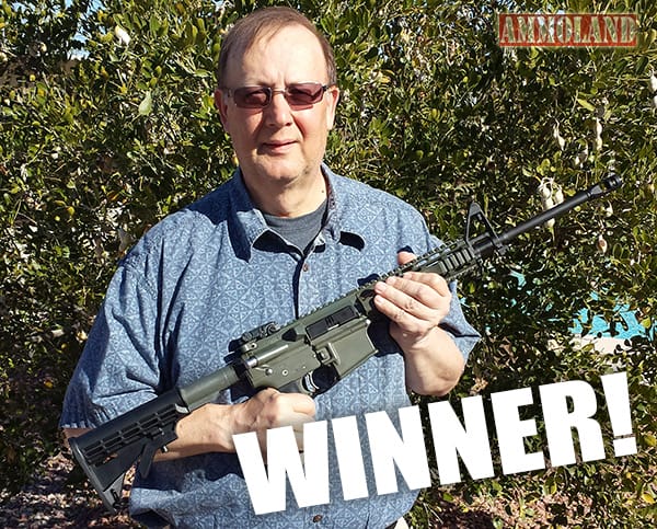 Battle Rifle Company TRIDENT Rifle Winner Raymond Czech of Henderson, NV