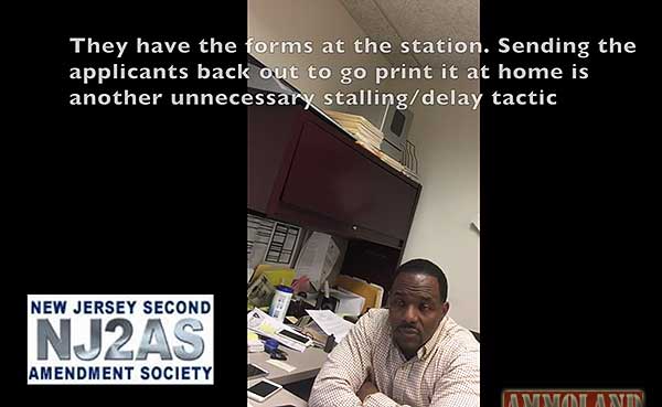 Orange New Jersey Police Department's Detective Sergeant Chris Garey CAUGHT ON VIDEO TAPE denying and discriminating NJ residents their rights.