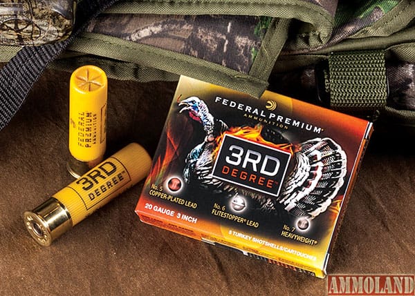 Federal Premium: 20-gauge 3rd Degree turkey load ammunition