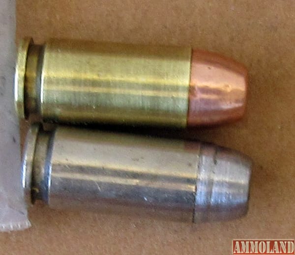 135 & 190 grain bullets used in shooting the 40 cal